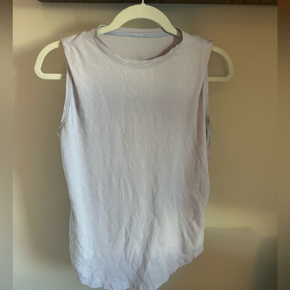 Lululemon All Yours Tank Top - Faint Lavender | Size 4